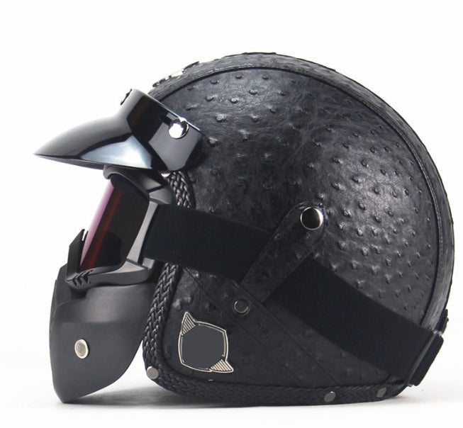 Vintage Motorcycle Helmet