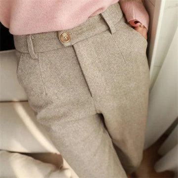 Women's Woolen Trousers