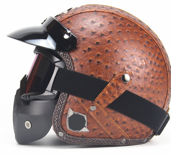 Vintage Motorcycle Helmet