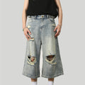 Fashionable Washed Jeans
